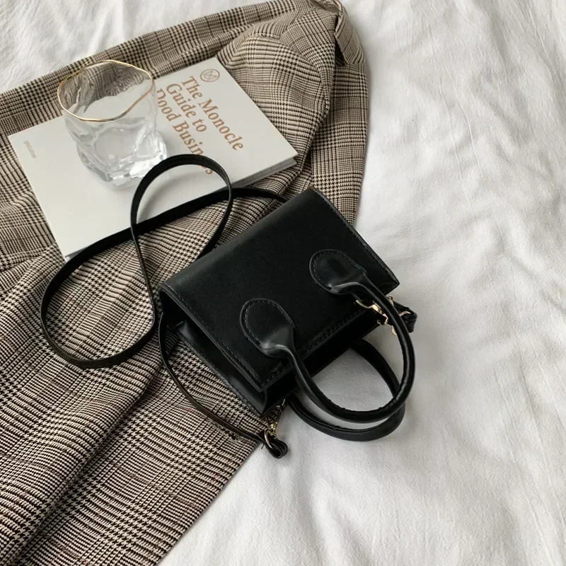 Woman Small Square Bag New Popular Retro Mini Handbags Literary Crowds Shoulder Messenger Female Bag Bags for Women Purse